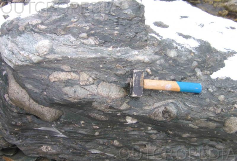 deformed conglomerate