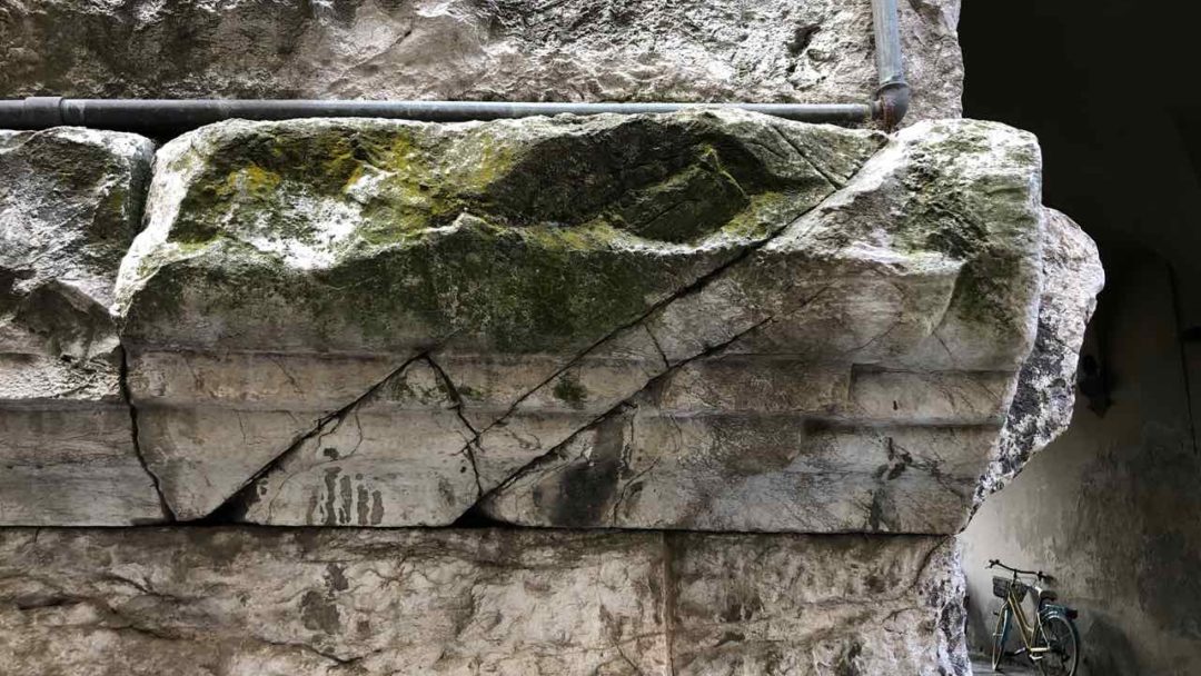 Jurassic Marble, Roman  Amphitheater, Lucca